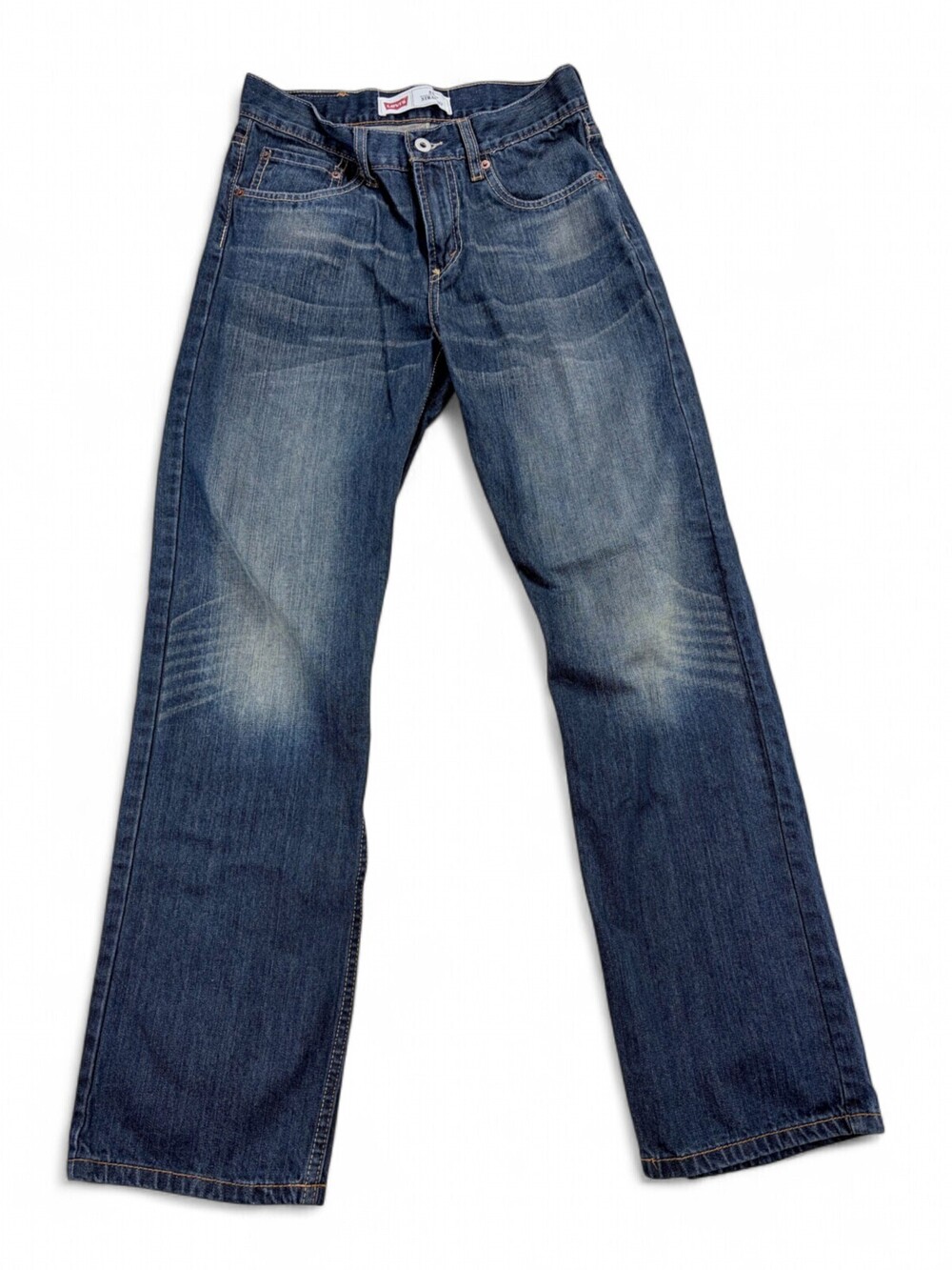 Levi's 514 Straight Jeans Boys 18R Medium Indigo